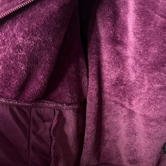 NWT Columbia Sherpa Full Zip Fleece Plus Size 2X Cozy and SoftJacket Burgundy - Picture 5 of 6